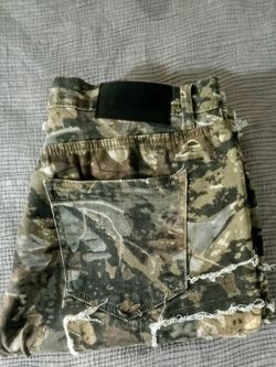 AHP  Another hype  piece camo stacked jeans