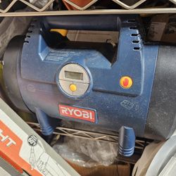 RYOBI CORDLESS 18V  DIGITAL INFLATOR,  BARE TOOL.EXCELLENT CONDITION 