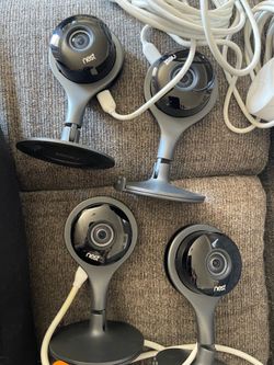 1st Gen Google Nest Cam Indoor Security Cameras
