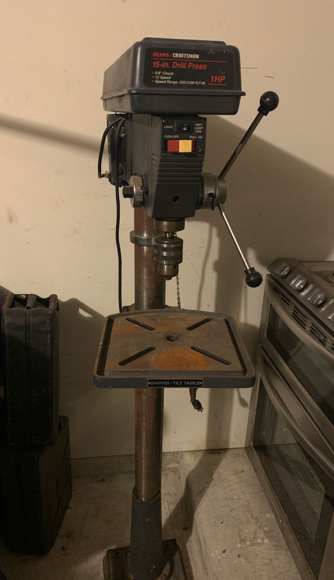 15ich drill press