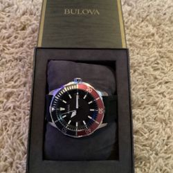Bulova Diver Quartz Stainless Steel Watch