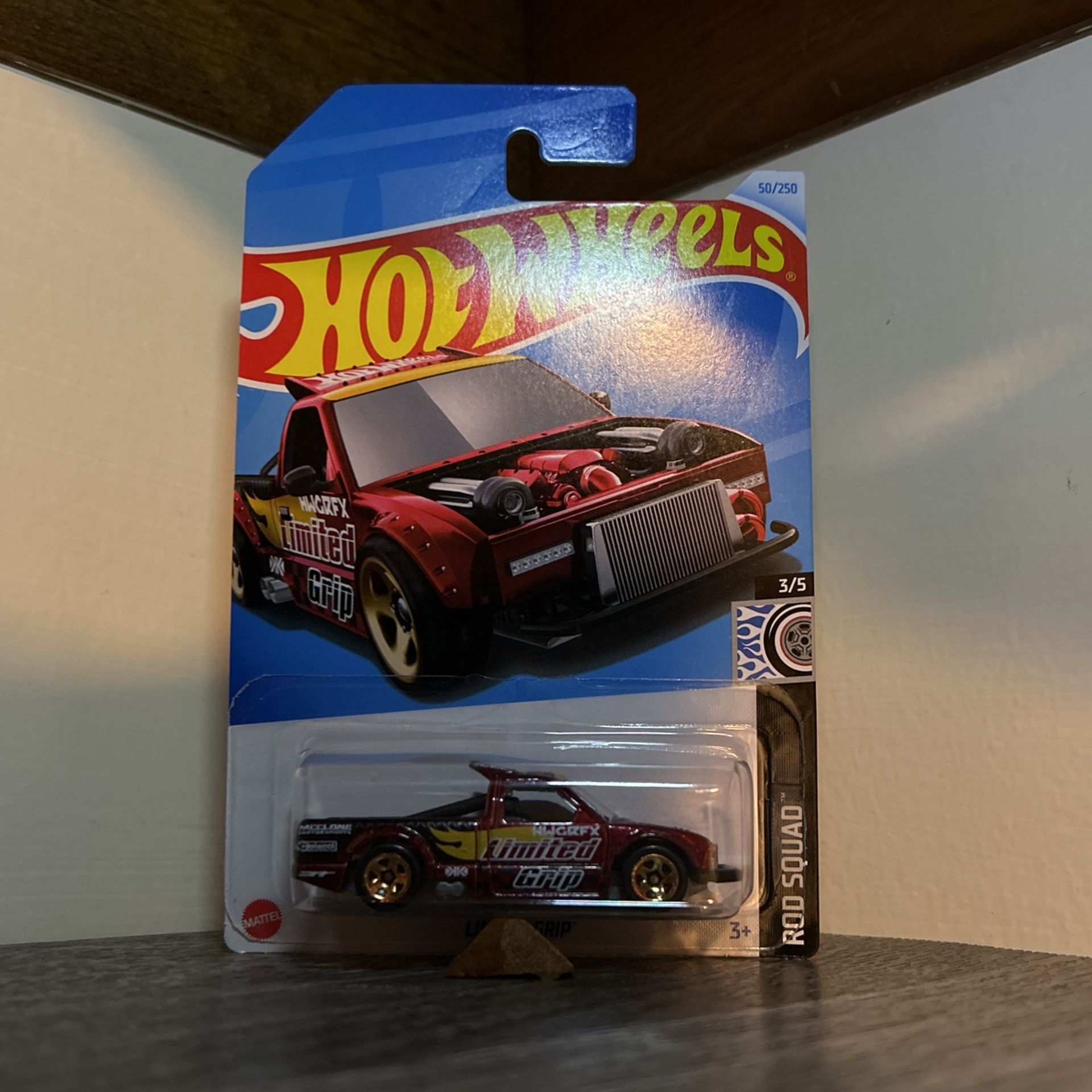Red Limited Grip Hotwheel Truck