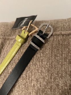 Women’s Belts PAIR. Brand New. Size L
