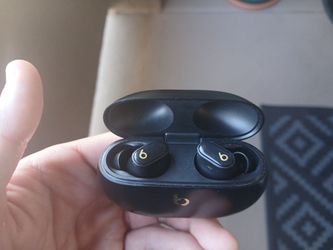 Beats Studio Buds + True Wireless Bluetooth Noise Cancelling Earbuds - Black/Gold