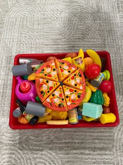 Large Pretend Play Food & Kitchen Accessories Lot