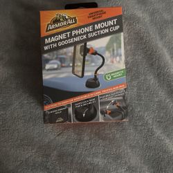Armor All Magnetic Phone Mount Gooseneck Suction Cup