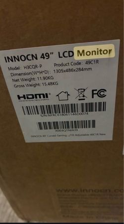 INNOCN 49" 144Hz 32:9 Ultrawide Computer Monitor send offers/manden offertas