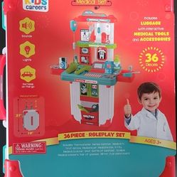 Doctor Medical Playset - Kids Career Toy - Brand New!