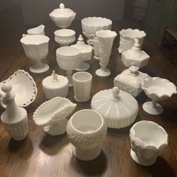 Milk Glass collection