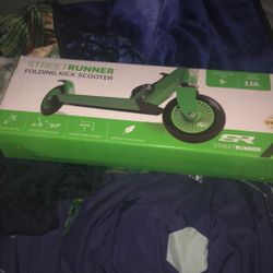 *NEW* Street Runner Folding Kick Scooter Ages 5 And Up 