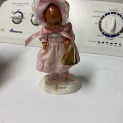 Effanbee In Pink Dress Collectible Doll
