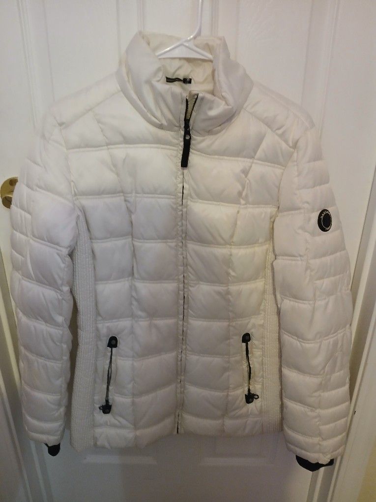 Snow White Nautica Puff Jacket Size Large