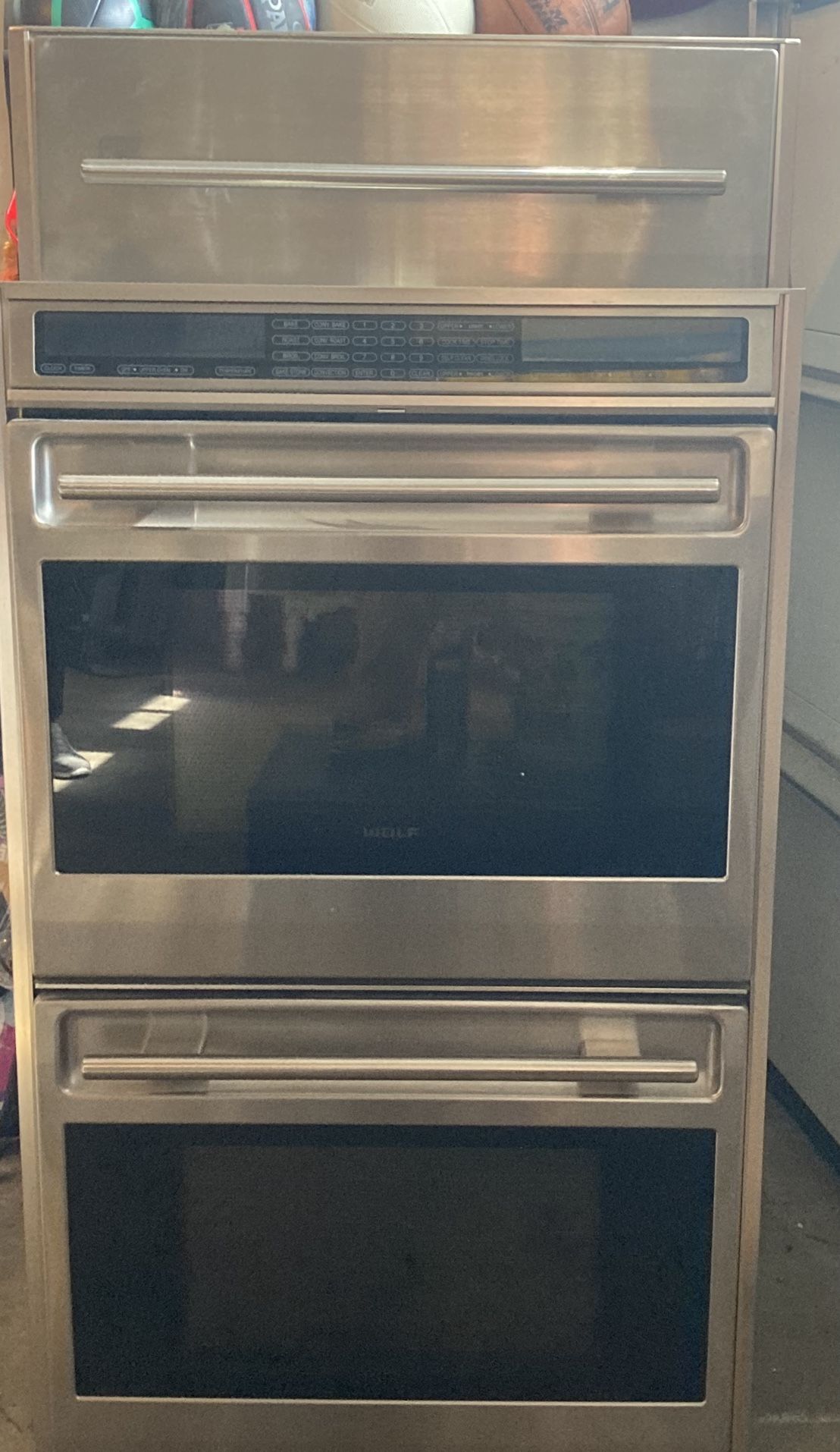 Wolf Wall Oven With Warming Draw
