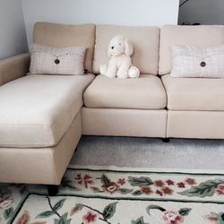 Beige Sofa / Couch 