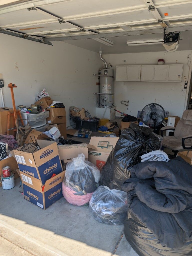 Free Stuff. Pick Through The Garage. Left Side Only.