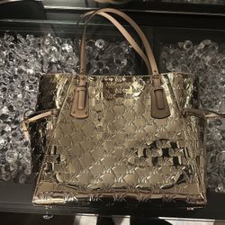 Michael Kors Luxury Gold Purse (New)