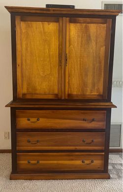 Solid Wood Armoire