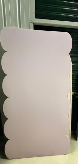 Pink Bubble shaped backdrop