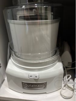 Cuisinart Icecream maker + supplies