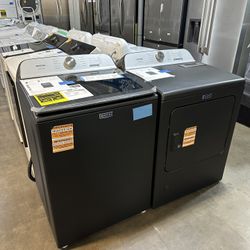 Maytag Washer And Dryer Set Volcano Black