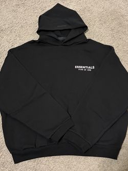 Fear of God Essentials Black Hoodie