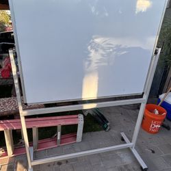 Rolling White Board.