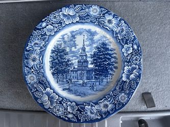 Liberty Blue Plates