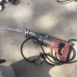 Reciprocating Saw Or Sawzall