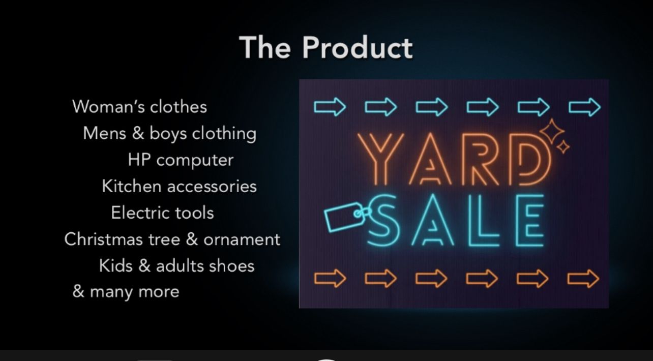 Yard Sale
