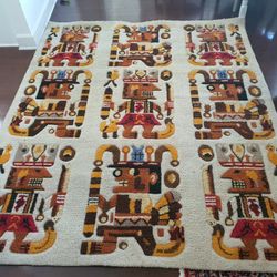 Handwoven Ecuadorian Rug