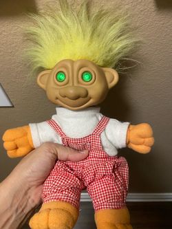 90s Troll doll glowing eyes