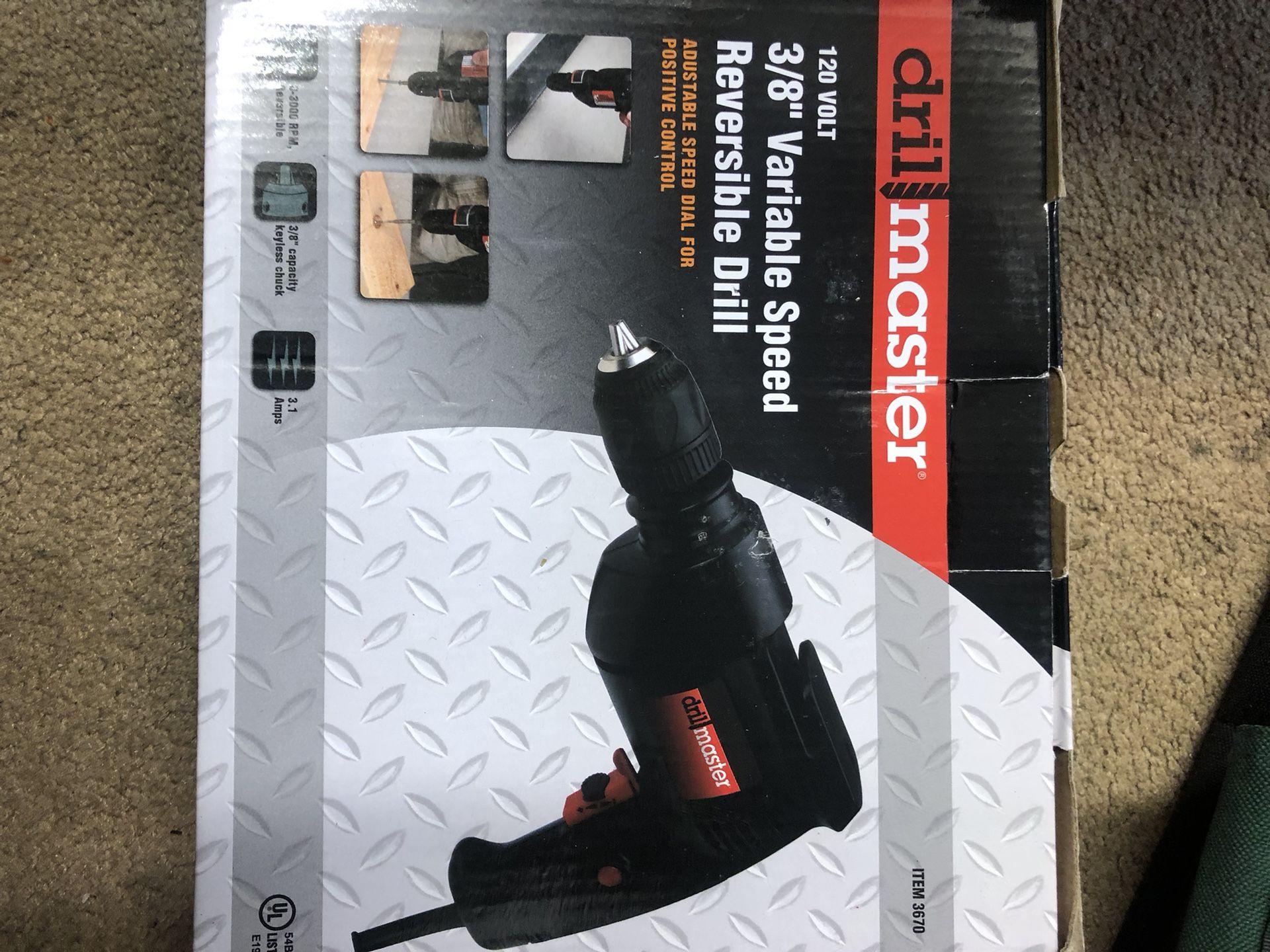 3/8 Variable Drill