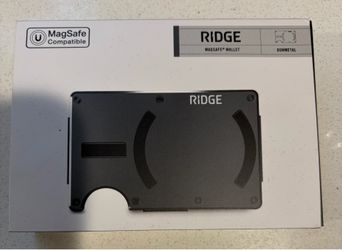 Ridge MagSafe Wallet – Gunmetal Gray