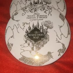 Harry Potter Hogwarts The Marauder's Map Coaster 