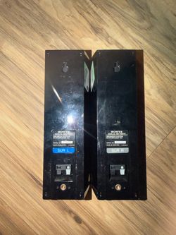 Dual pair Sony speakers