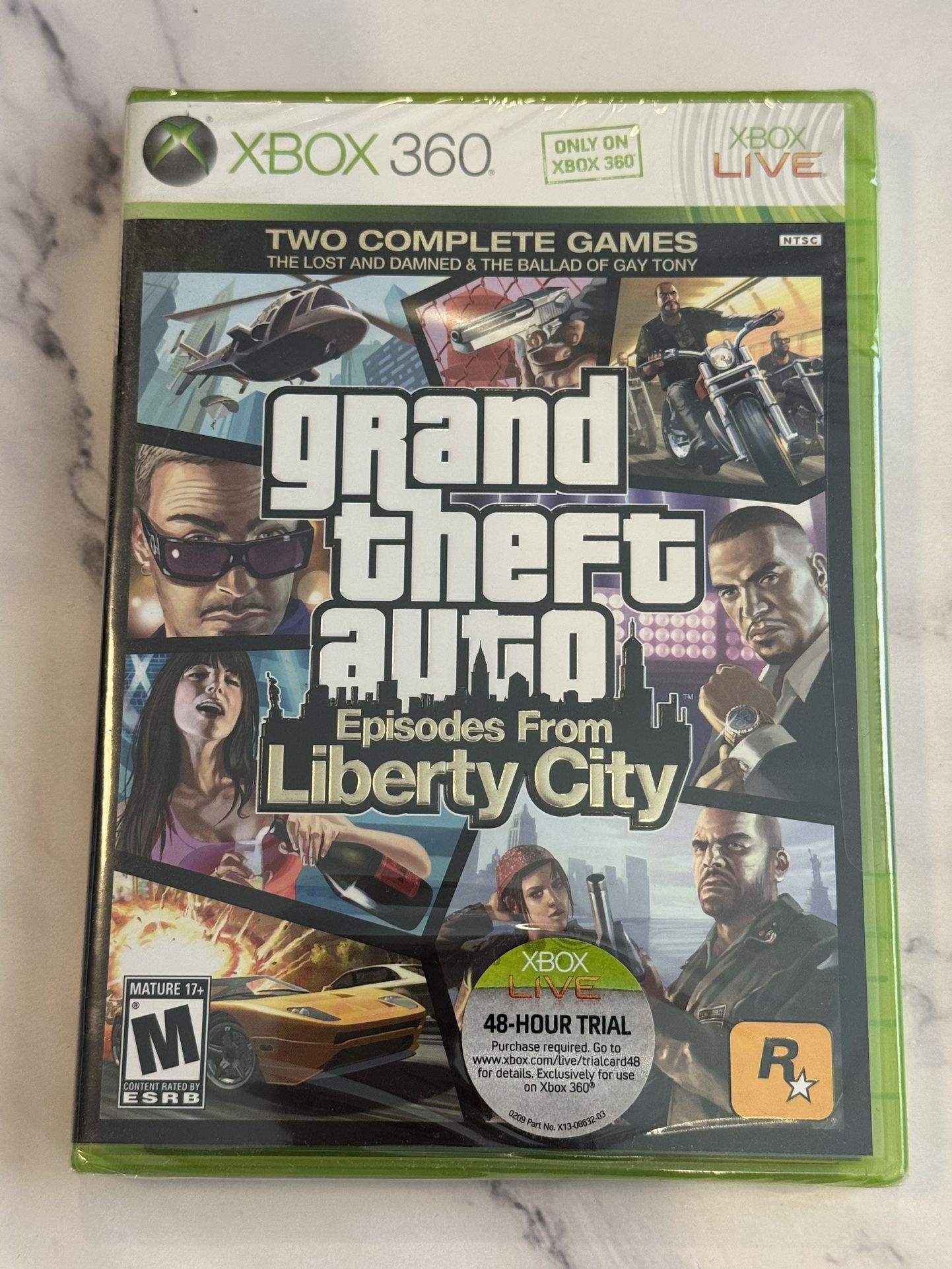 Grand Theft Auto Episodes From Liberty City For Microsoft Xbox 360 Video Game