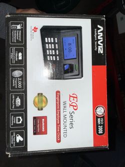 Texas Instruments Fingerprint Employee Time Clock