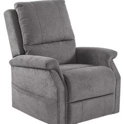 Gently Used Alston Gray Power Lift Recliner Chair