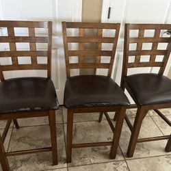 3 Counter Height Stools