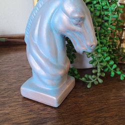 Small Horse Bust Statue