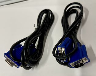 VGA to VGA cables