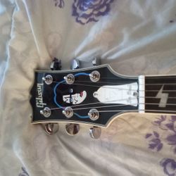 Gibson Guitar Ace Frehley Guitarist Of Kiss Band Guitar