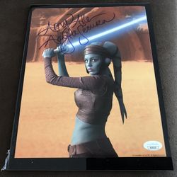 Star Wars Jedi Aayla Secura Autograph (Amy Allen) AUTHENTICATED