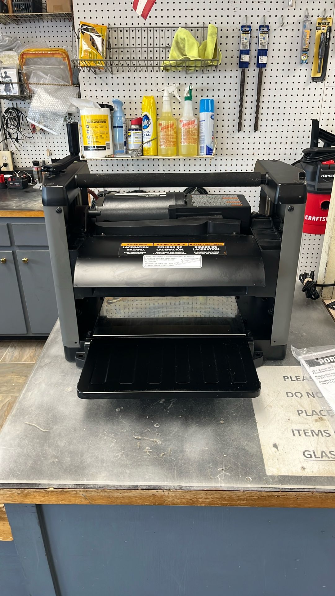 Porter Cable 12 1/2” Bench Top Planer Model PC305TP