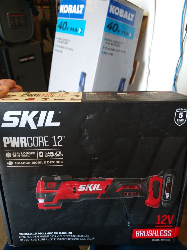 New Skil multi tool kit battery and charger included