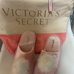 Victoria’s Secret Bags | Double Tote Victoria’s Secret Bag And  Victoria’s Secret Slippers Color Pink