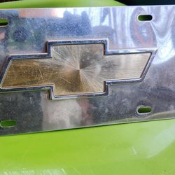 Chevy Plate