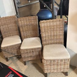 RESTORATION HARDWARE Indoor/outdoor Dining Chairs