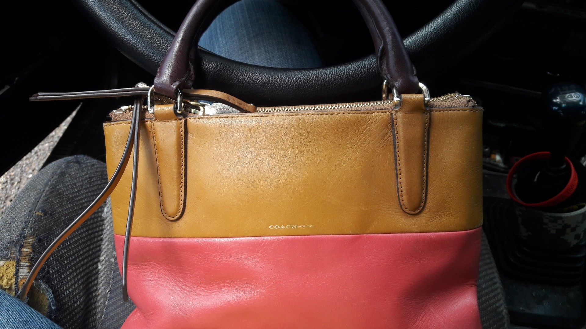 Mini coach satchel handbag
