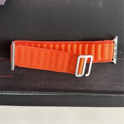 Apple Watch Orange Alpine Loop 